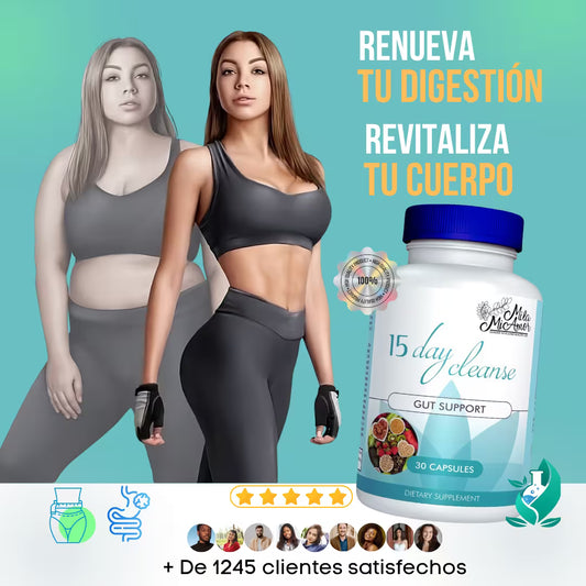 Detox Cleanse 15 días - Regula tu digestión