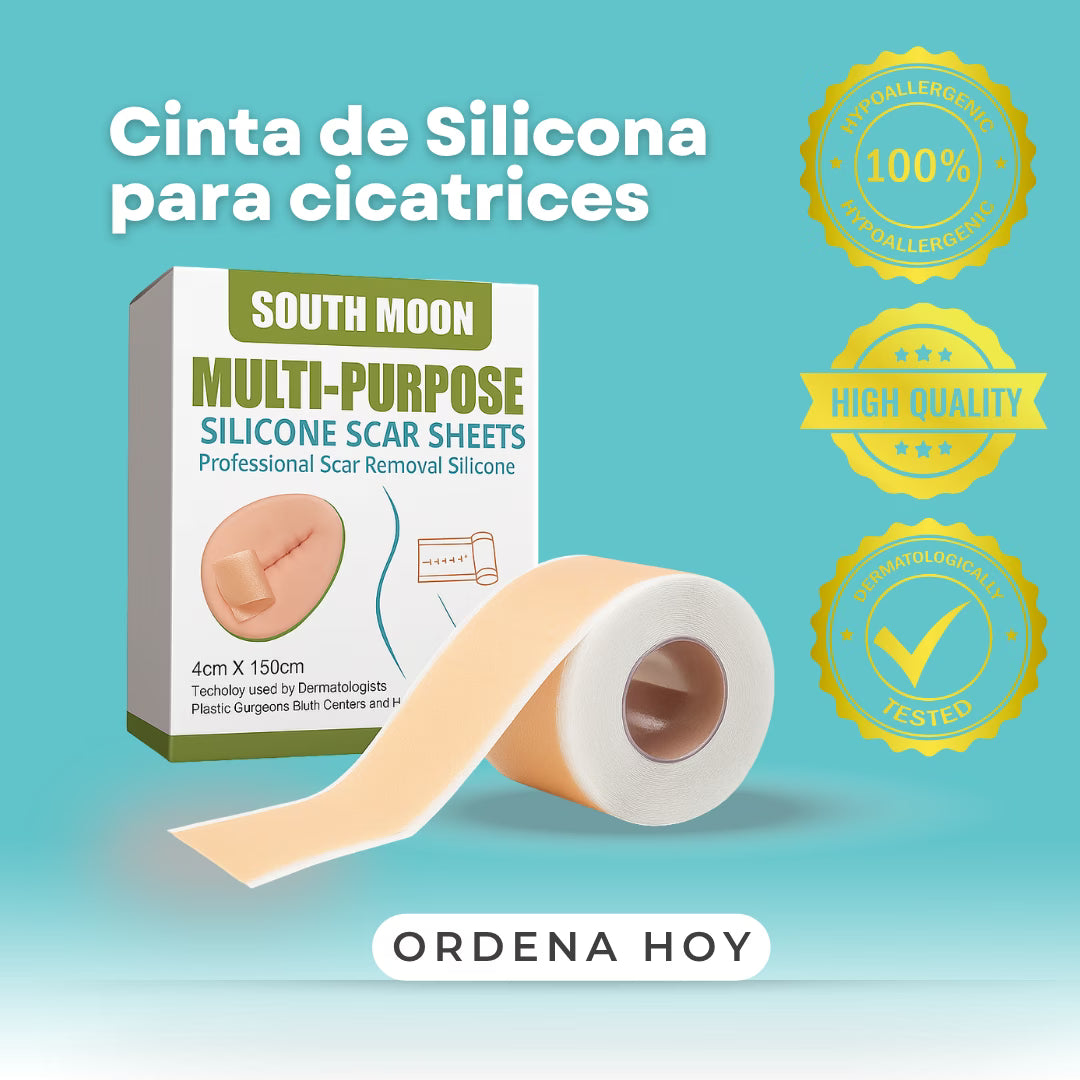 Cinta de silicona para cicatrices