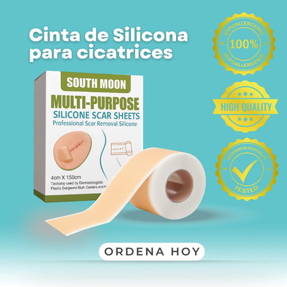 Cinta de silicona para cicatrices