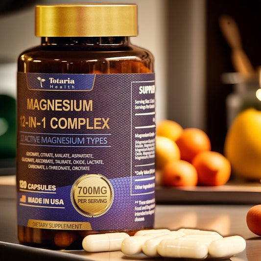 MAGNESIUM ULTRA 12 en 1 (700 mg - 120 Cápsulas)