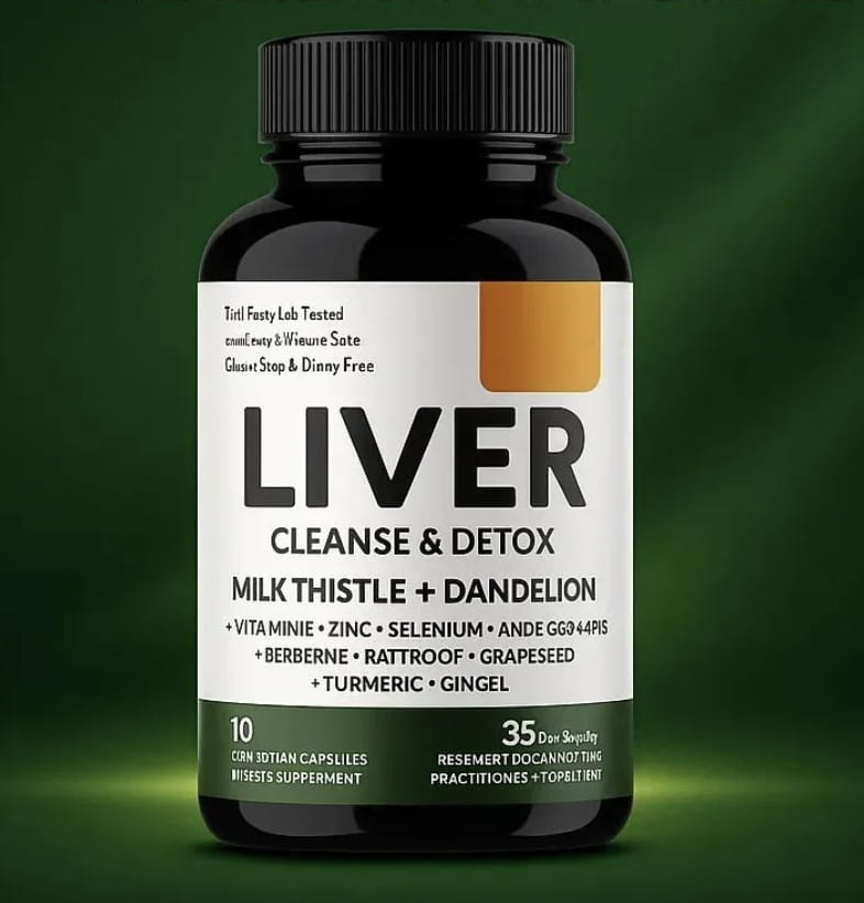 Liver Cleanse & Detox 11 en 1 Cápsulas funcionales