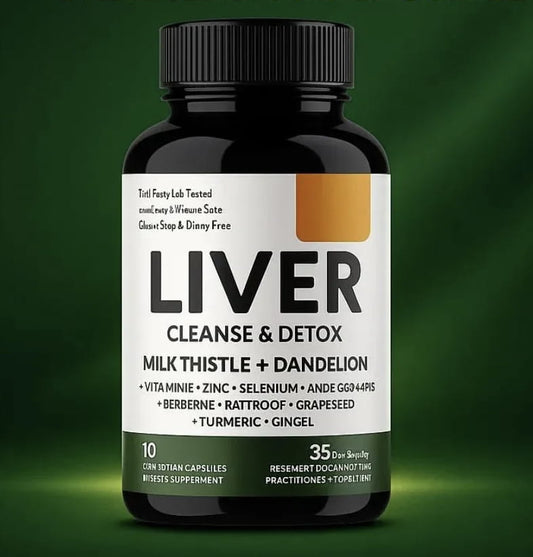 Liver Cleanse & Detox 11 en 1 Cápsulas funcionales