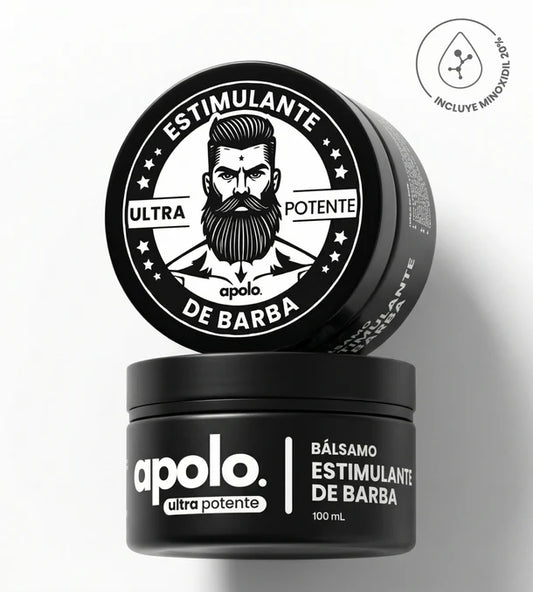 Bálsamo para Crecimiento de Barba Ultra Potente con Minoxidil 20% | 100mL