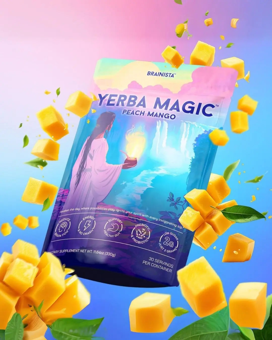 YERBA MAGIC™️ Té instantáneo en polvo de Yerba Mate Importado 🇺🇸