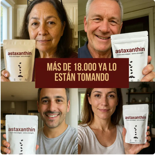 Micro ingredients: Astaxantina 12mg, 120 cápsulas blandas