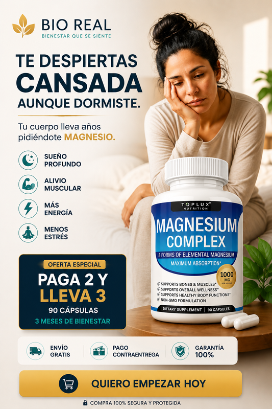MAGNESIUM COMPLEX 1000mg - 8 EN 1 - 90 Cápsulas