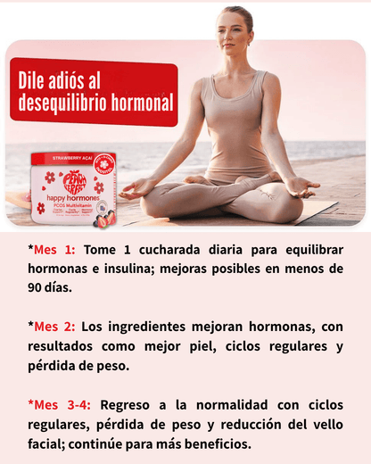 Multivitamínico de Inositol Peach Perfect + Obsequio 🎁