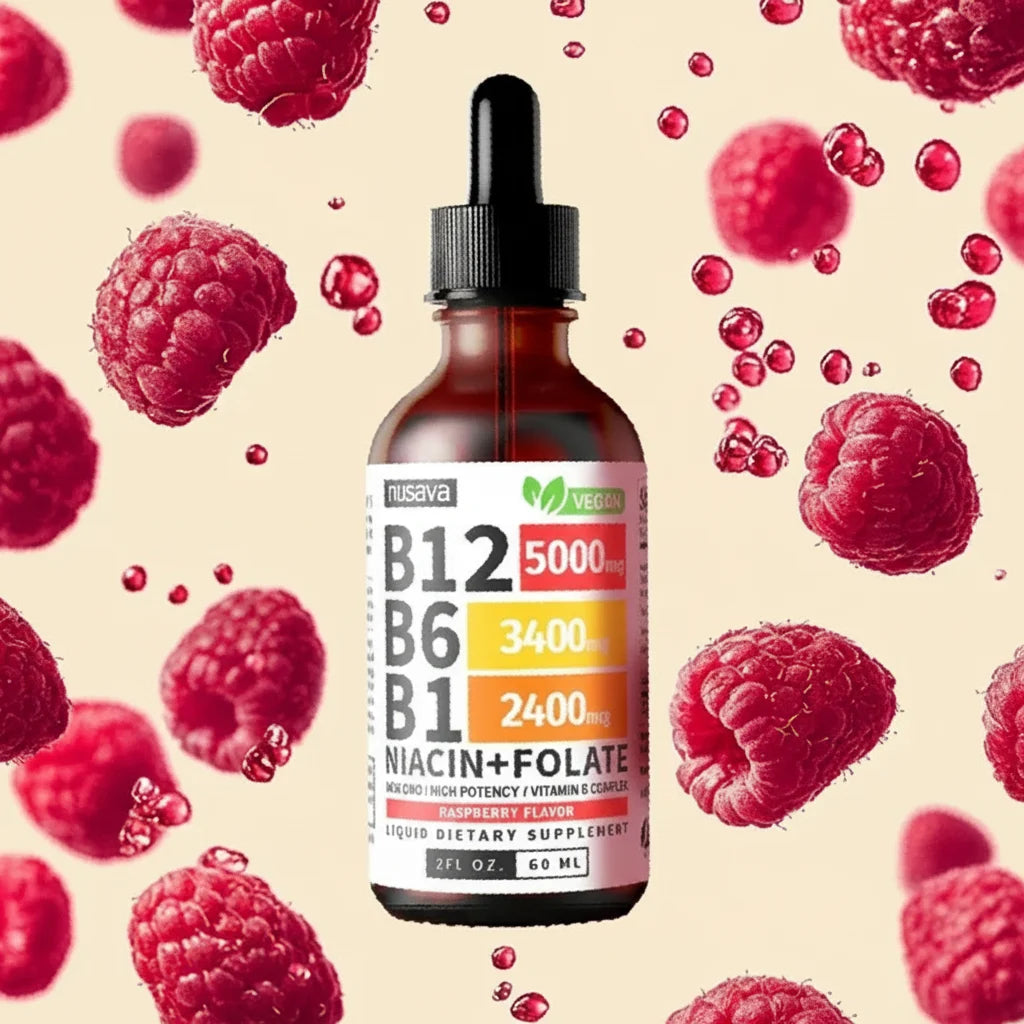 Complejo vitamina B 12 apoyo energético cerebral y cardíaco