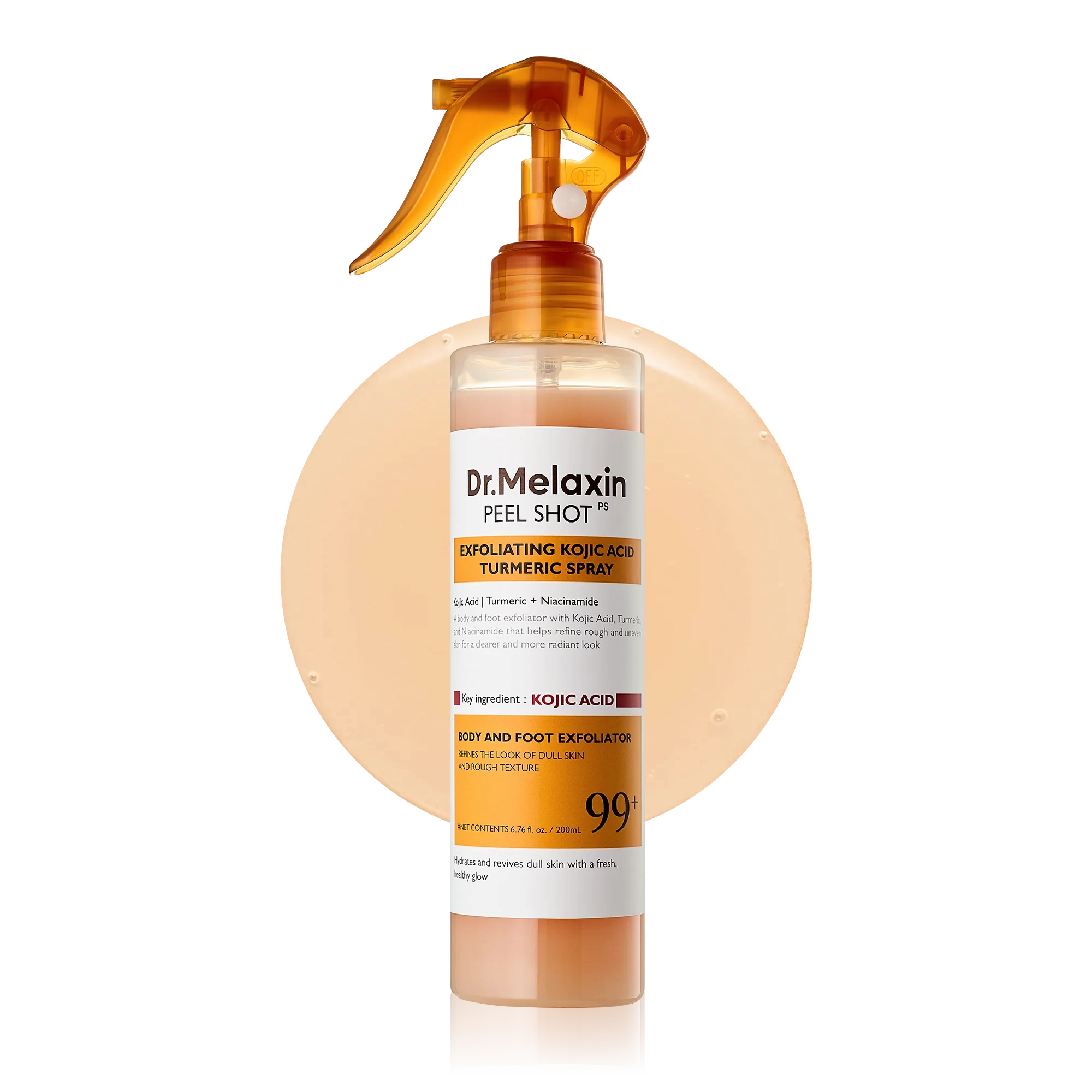 Spray de cúrcuma con ácido Kojic Shot