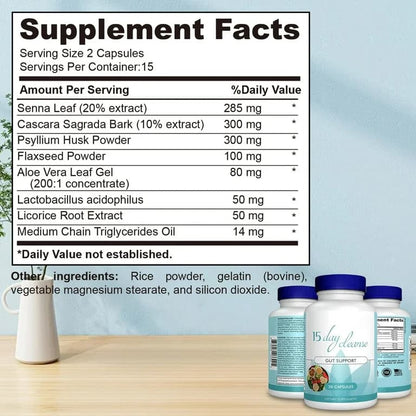 Detox Cleanse 15 días - Regula tu digestión