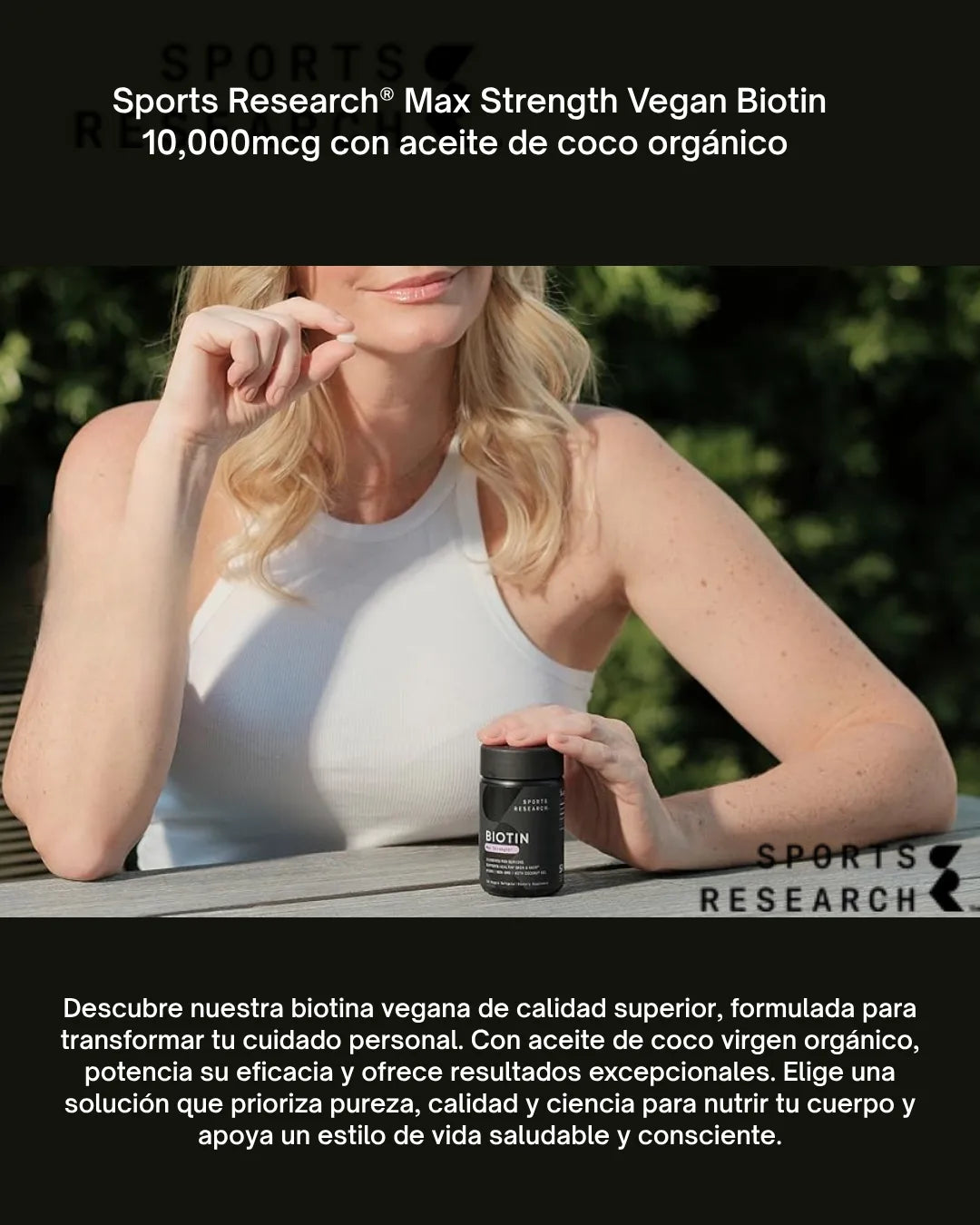 Biotin™ Fuerza máxima, 10,000 mcg  120 softgels