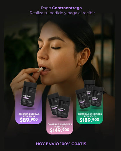 Biotin™ Fuerza máxima, 10,000 mcg  120 softgels