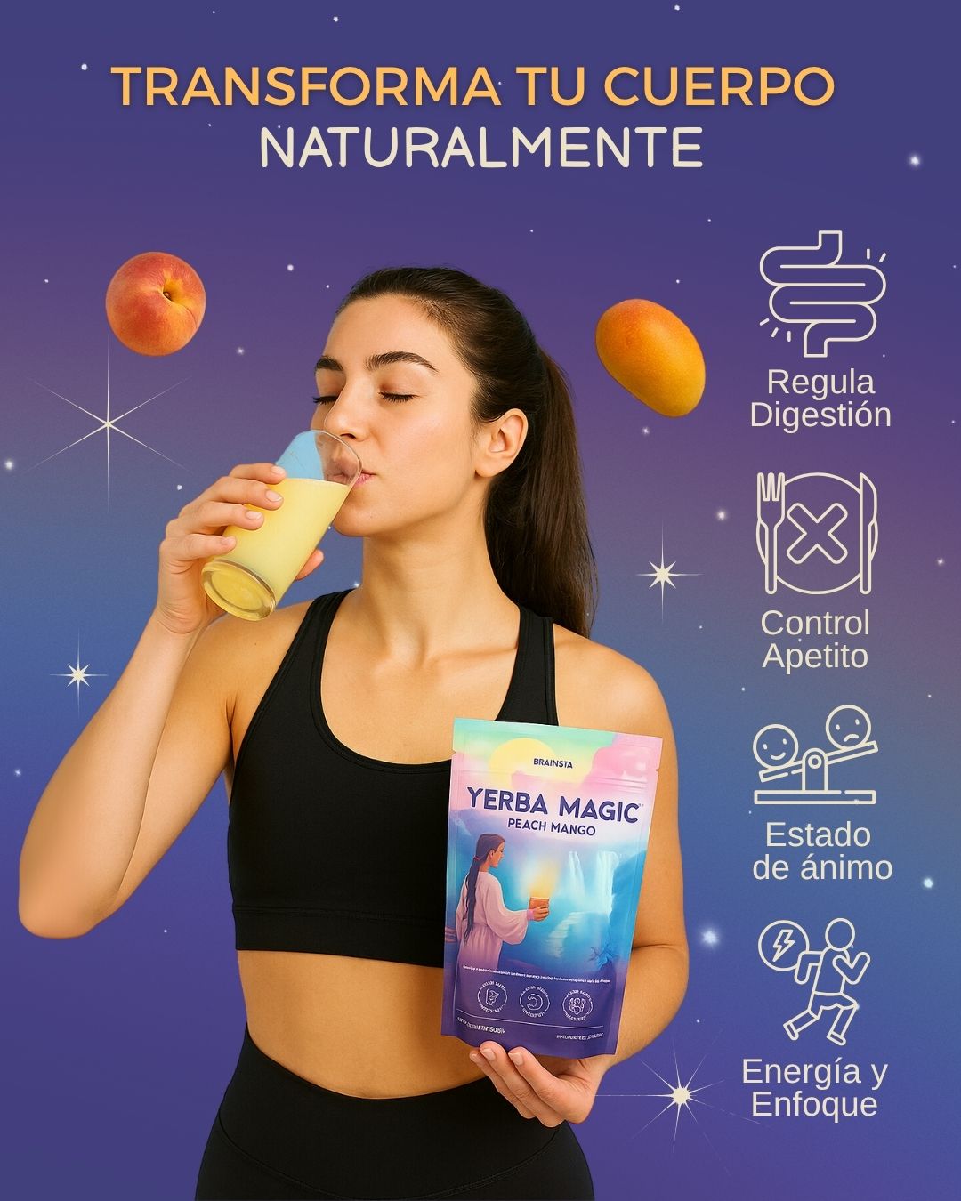 YERBA MAGIC™️ Té instantáneo en polvo de Yerba Mate Importado 🇺🇸